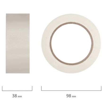 Клейкая лента малярная креппированная 38 мм x 25 м, STAFF, 229059 Клейкая лента малярная креппированная 38 мм x 25 м, STAFF, 229059