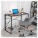 Стол на металлокаркасе BRABIX "LOFT CD-002", 1000х500х750 мм, складной, цвет морёный дуб, 641212 Стол на металлокаркасе BRABIX "LOFT CD-002", 1000х500х750 мм, складной, цвет морёный дуб, 641212