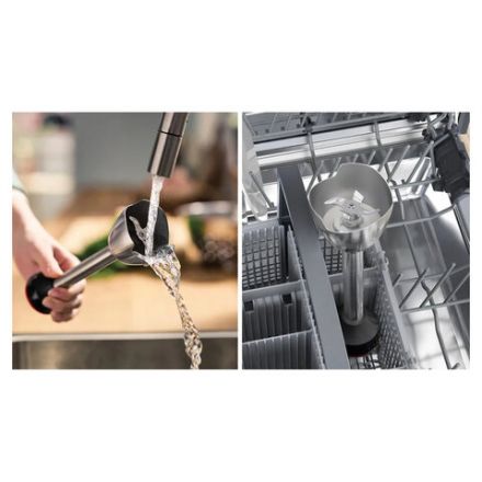 Блендер погружной BOSCH MSM4W210, 600 Вт, 1 скорость, 1 насадка, стакан, белый Блендер погружной BOSCH MSM4W210, 600 Вт, 1 скорость, 1 насадка, стакан, белый