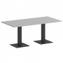 Home Office Стол прямоугольный VR.SP-5-180.2 Серый/Антрацит металл 1800*900*750