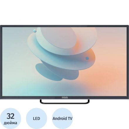 Телевизор Polar P32L32T2CSM, HD ready, смарт (Wildred)