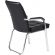 Конференц-кресло BN_TQ_Echair-810 VPU кожзам черный, хром