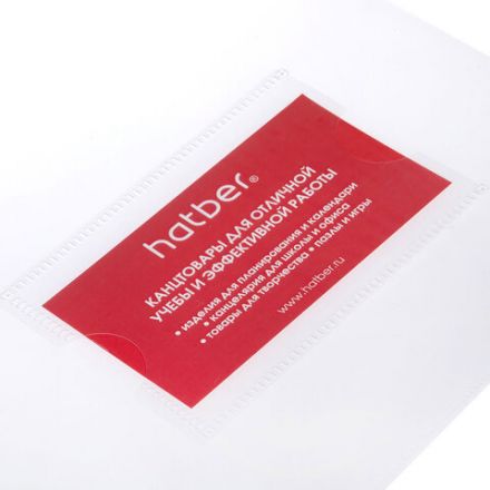 Папка-уголок с карманом для визитки, А4, прозрачная, 0,18 мм, AGкм4 00100, V246931 Папка-уголок с карманом для визитки, А4, прозрачная, 0,18 мм, AGкм4 00100, V246931