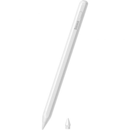 Стилус Baseus (P80015804213-00)Smooth Writing 2 S, Dual Charg Moon White Стилус Baseus (P80015804213-00)Smooth Writing 2 S, Dual Charg Moon White