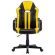 Кресло компьютерное BRABIX "Stripe GM-202", экокожа, черное/желтое, 532510