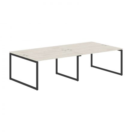 Стол 4-х местный XQWST 2814 Сосна Эдмонт/Антрацит 2806х1406х750 XTEN-Q