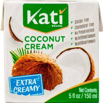 Сливки Кокосовые KATI, растительные жиры 24%, 150 мл тетрапак