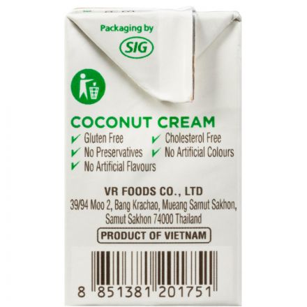 Сливки Кокосовые KATI, растительные жиры 24%, 150 мл тетрапак