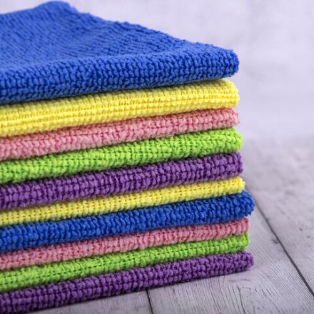 Салфетки из МИКРОФИБРЫ 30х30 см MULTI COLOUR, big pack, КОМПЛЕКТ 10 шт., 180 г/м2, LAIMA HOME, 607794