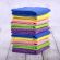 Салфетки из МИКРОФИБРЫ 30х30 см MULTI COLOUR, big pack, КОМПЛЕКТ 10 шт., 180 г/м2, LAIMA HOME, 607794