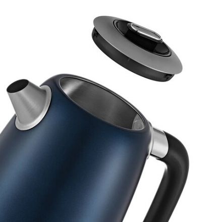 Чайник KITFORT КТ-6121-3, 1,7 л, 2200 Вт, закрытый нагревательный элемент, LED-дисплей, ТЕРМОРЕГУЛЯТОР, сталь, синий Чайник KITFORT КТ-6121-3, 1,7 л, 2200 Вт, закрытый нагревательный элемент, LED-дисплей, ТЕРМОРЕГУЛЯТОР, сталь, синий