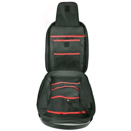 Рюкзак HEIKKI HIGH TECH (ХЕЙКИ) с отделением для ноутбука, USB-порт, черный, 46x30x10 см, 272588 Рюкзак HEIKKI HIGH TECH (ХЕЙКИ) с отделением для ноутбука, USB-порт, черный, 46x30x10 см, 272588