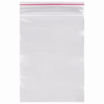 Пакеты с замком ZIP LOCK "зиплок", комплект 100 шт., 40х60 мм, ПВД, толщина 35 микрон, BRAUBERG, 606206