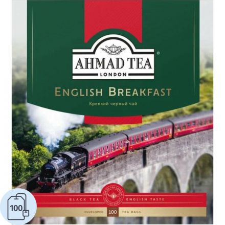 Чай Ahmad English Breakfast черный 100 пакетиков
