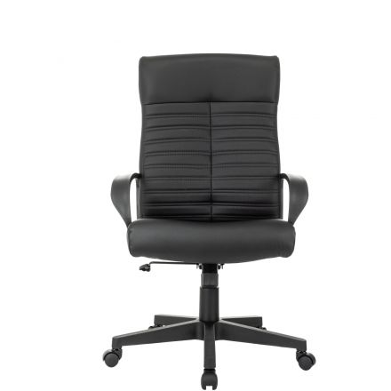 Кресло БР Комус Мебель Echair 659, экокожа, черн, пластик Кресло БР Комус Мебель Echair 659, экокожа, черн, пластик