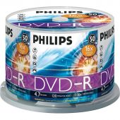Носители информации DVD-R Philips (DM4S6B50F/97)4.7 Gb,16x,Cake Box 50шт/уп Носители информации DVD-R Philips (DM4S6B50F/97)4.7 Gb,16x,Cake Box 50шт/уп