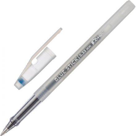 Ручка гелевая неавтомат. Комус Blue Stick синяя,0,35мм,тонир.корп,Россия Ручка гелевая неавтомат. Комус Blue Stick синяя,0,35мм,тонир.корп,Россия