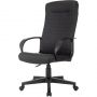 Кресло VB_EChair 659LT PU черный эко.кожа крестов. пластик