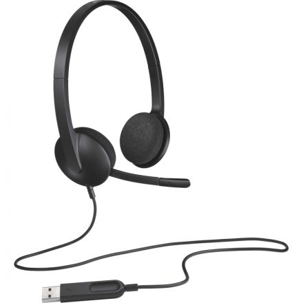 Гарнитура Logitech Headset H340 (981-000509), проводная Гарнитура Logitech Headset H340 (981-000509), проводная