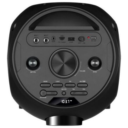 Колонка портативная SVEN PS-720, 80 Вт, TWS, Bluetooth, FM, USB, microSD, LED-дисплей, черный, SV-019600 Колонка портативная SVEN PS-720, 80 Вт, TWS, Bluetooth, FM, USB, microSD, LED-дисплей, черный, SV-019600