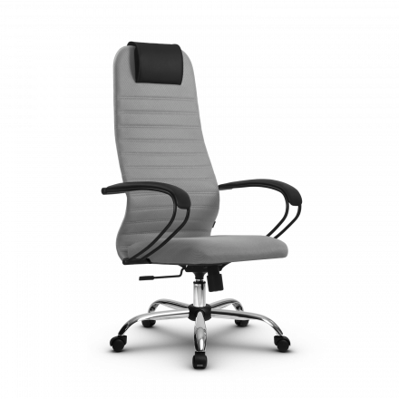 Кресло Метта SU-BP-10 светло-серое/серое Ch Кресло Метта SU-BP-10 светло-серое/серое Ch
