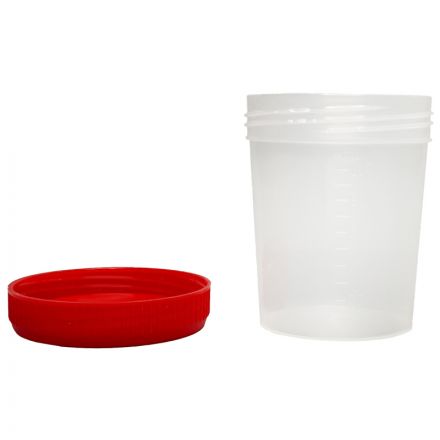 Контейнер д/сбора биопроб 120 мл стерил,  250 шт/уп Полиэфир Контейнер д/сбора биопроб 120 мл стерил,  250 шт/уп Полиэфир