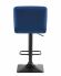 Стул барный DOBRIN DOMINIC, синий велюр (MJ9-117) Стул барный DOBRIN DOMINIC, синий велюр (MJ9-117)