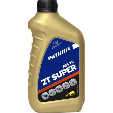 Масло полусинт. PATRIOT SUPER ACTIVE 2T 0,946л. (850030596) Масло полусинт. PATRIOT SUPER ACTIVE 2T 0,946л. (850030596)