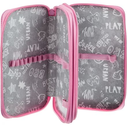 Пенал Комус Класс Corgi time 2 отд.,ламинат, софт тач, 190x110 мм, ПКК 11-6 Пенал Комус Класс Corgi time 2 отд.,ламинат, софт тач, 190x110 мм, ПКК 11-6