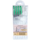 Кисти художественные с резервуаром для воды, синтетика, набор 6 шт., BRAUBERG ART DEBUT, 200965