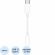 Адаптер Apple USB-C - 3.5 mm Headphone Jack Adapter, бел, MU7E2ZM/A