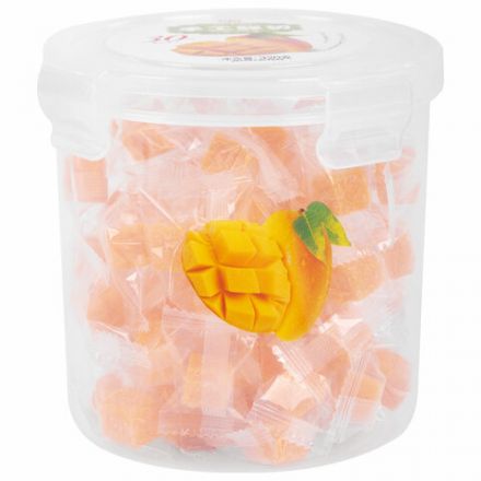 Мармелад жевательный "Кубики Манго" FLAVIMENTO, 320 г, в индивидуальной упаковке, пластиковая банка, УТ-00002447