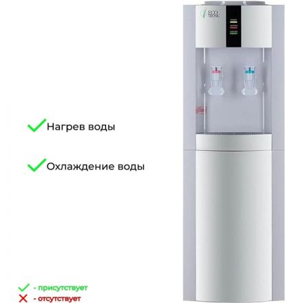 Кулер для воды Ecotronic H1-LE v.2 white электронной охлаждение Кулер для воды Ecotronic H1-LE v.2 white электронной охлаждение