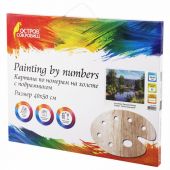 Картина по номерам 40х50 см, ОСТРОВ СОКРОВИЩ "Проточная река", на подрамнике, акрил, кисти, 663285 Картина по номерам 40х50 см, ОСТРОВ СОКРОВИЩ "Проточная река", на подрамнике, акрил, кисти, 663285