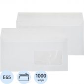 Конверт в упаковке Attache Economy Е65 стрип пр.окно 110х220 1000шт/уп Конверт в упаковке Attache Economy Е65 стрип пр.окно 110х220 1000шт/уп