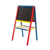Доска - мольберт двусторонний комбинированный Attache Kids, дерев.профиль