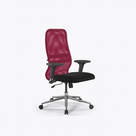 Кресло Sit 8 B2-8D - X1+UMF(X1) /Uh00/Wh00/D02P(M09.B23.G18.W01) Красный-Черный Кресло Sit 8 B2-8D - X1+UMF(X1) /Uh00/Wh00/D02P(M09.B23.G18.W01) Красный-Черный