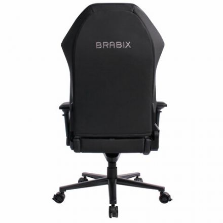 Кресло BRABIX PREMIUM "Core GM-160", мультиблок, 4D подлокотники, литой поролон, черное/серое, 532952