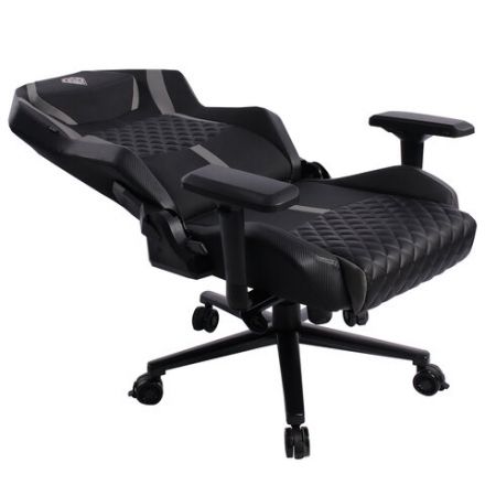 Кресло BRABIX PREMIUM "Core GM-160", мультиблок, 4D подлокотники, литой поролон, черное/серое, 532952