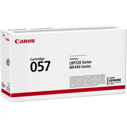 Картридж лазерный Canon 057 BK 3009C002 чер. для MF443dw/MF445dw/LBP223dw