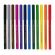 Фломастеры 12 ЦВЕТОВ CENTROPEN "Colour World", круглые, смываемые, 7550/12TP, 7 7550 1284