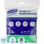 Салфетки хозяйственные Luscan Professional 300г/м2 30х30см 3шт/уп зеленые