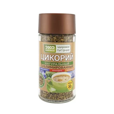 Цикорий ЭКОЛОГИКА Здоровое Питание "Классический" сублимированный 85 г, стеклянная банка Цикорий ЭКОЛОГИКА Здоровое Питание "Классический" сублимированный 85 г, стеклянная банка