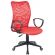 Кресло VB_Бюрократ CH-599 R сетка красная, ткань красная