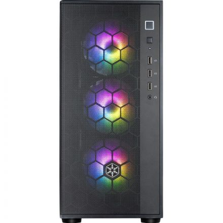 Корпус Silverstone FARA midi Tower SST-FAR1B-G-V2 (G410FAR1BG00022)