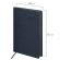 Ежедневник датированный 2026 А5 138x213 мм, BRAUBERG "Stylish", под кожу, гибкий, темно-синий, 117096