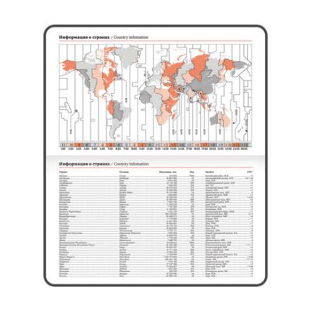 Еженедельник датированный 2026 МАЛЫЙ ФОРМАТ 95х155 мм, А6, BRAUBERG "Wood", под кожу, бордо, 117196