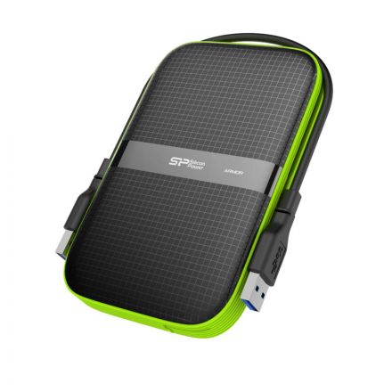 Портативный HDD Silicon Power Armor A60 1 TB USB 3.2, черный, пластик