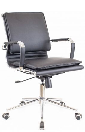 Кресло Everprof Nerey (Нэрэй) LB T Экокожа Черный