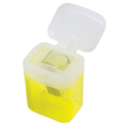 Точилка STAFF "College" PS-533, с контейнером и крышкой, прямоугольная, тонированный ассорти, 226533 Точилка STAFF "College" PS-533, с контейнером и крышкой, прямоугольная, тонированный ассорти, 226533